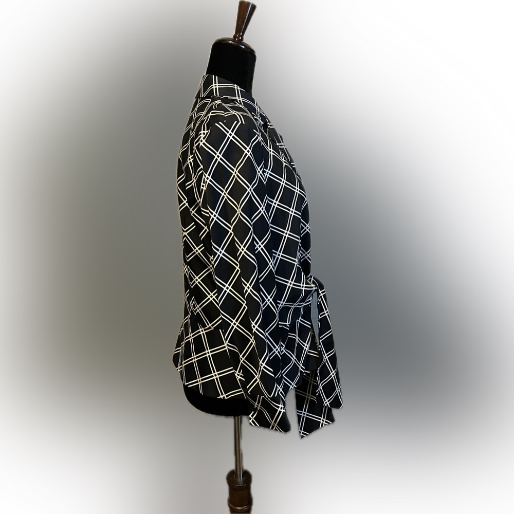 Jones New York Women's Pleat Blouse size L - Picture 2 of 11